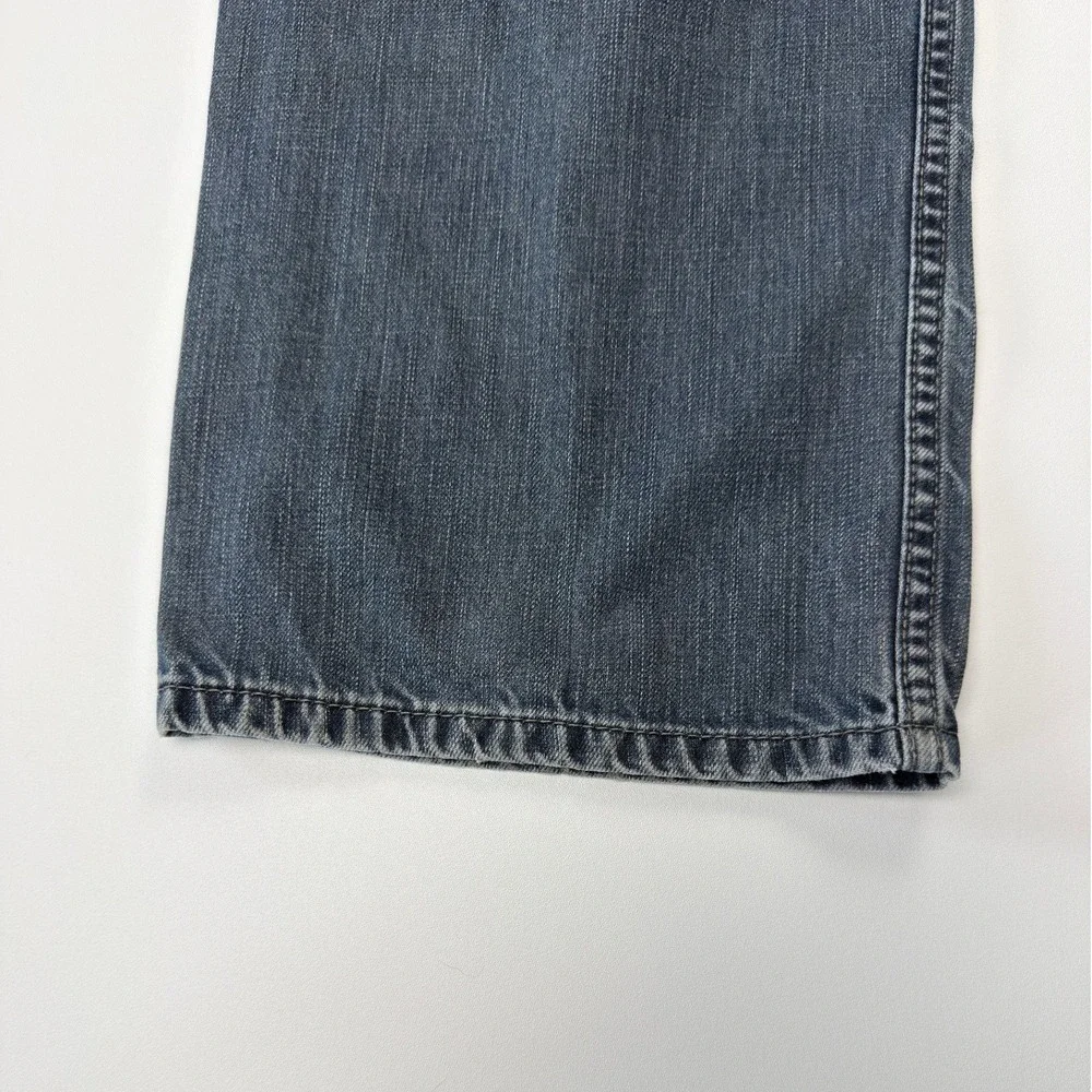 Levi's 569 Loose Straight Jeans Mens 32x32 Blue Denim Mid Wash Good